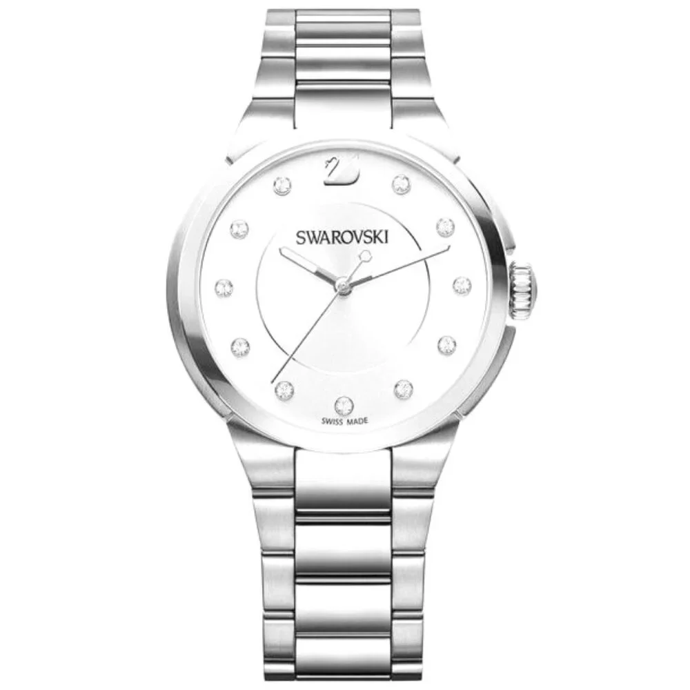Swarovski City Stainless Steel Womens Watch 5181632 Swiss Made Movement